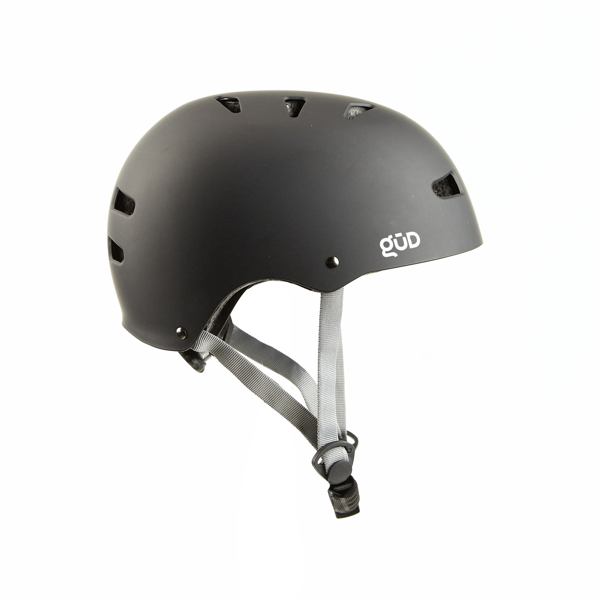 Casco GUD Freeway Solid Negro / Mate