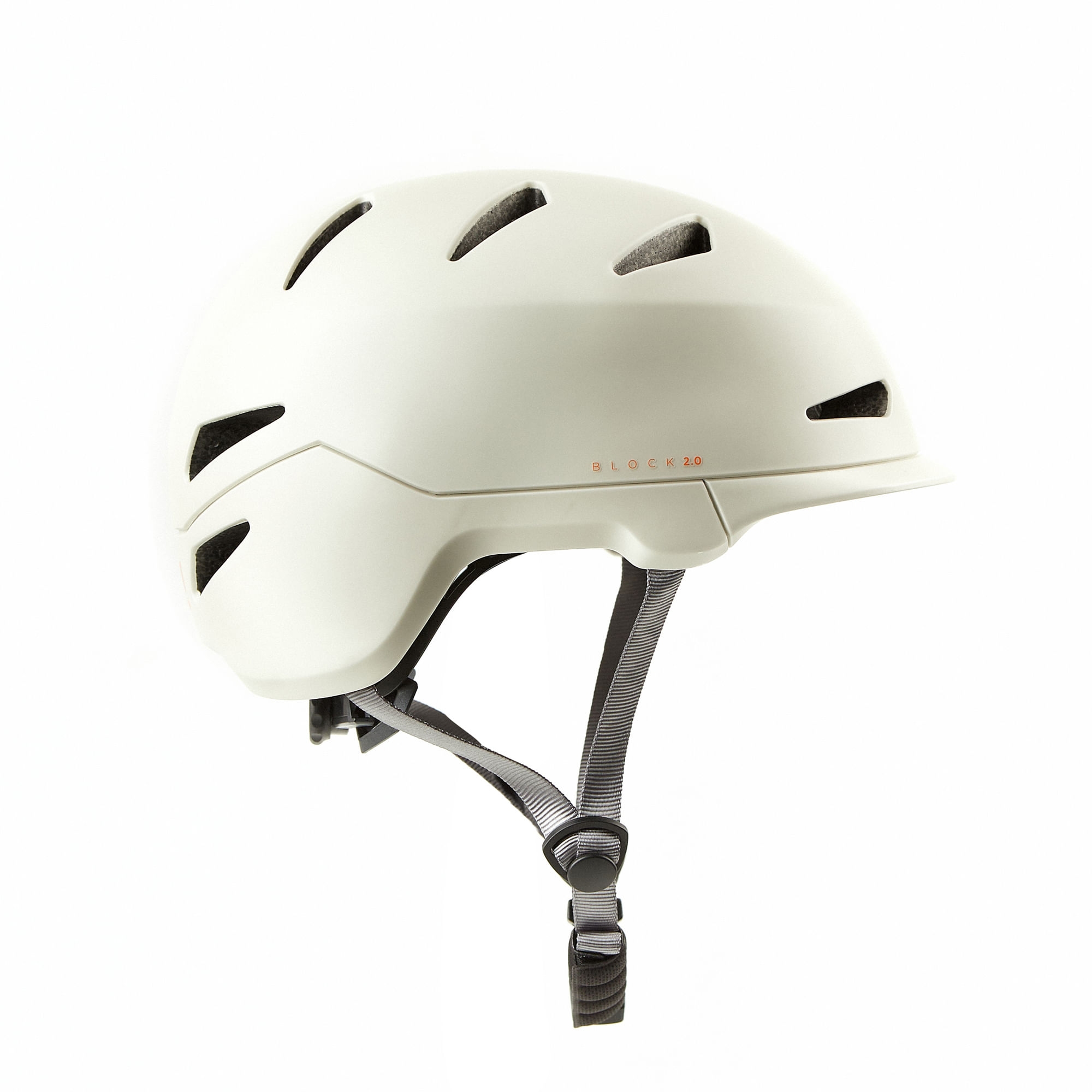 Casco GUD Block Solid Tiza / Mate