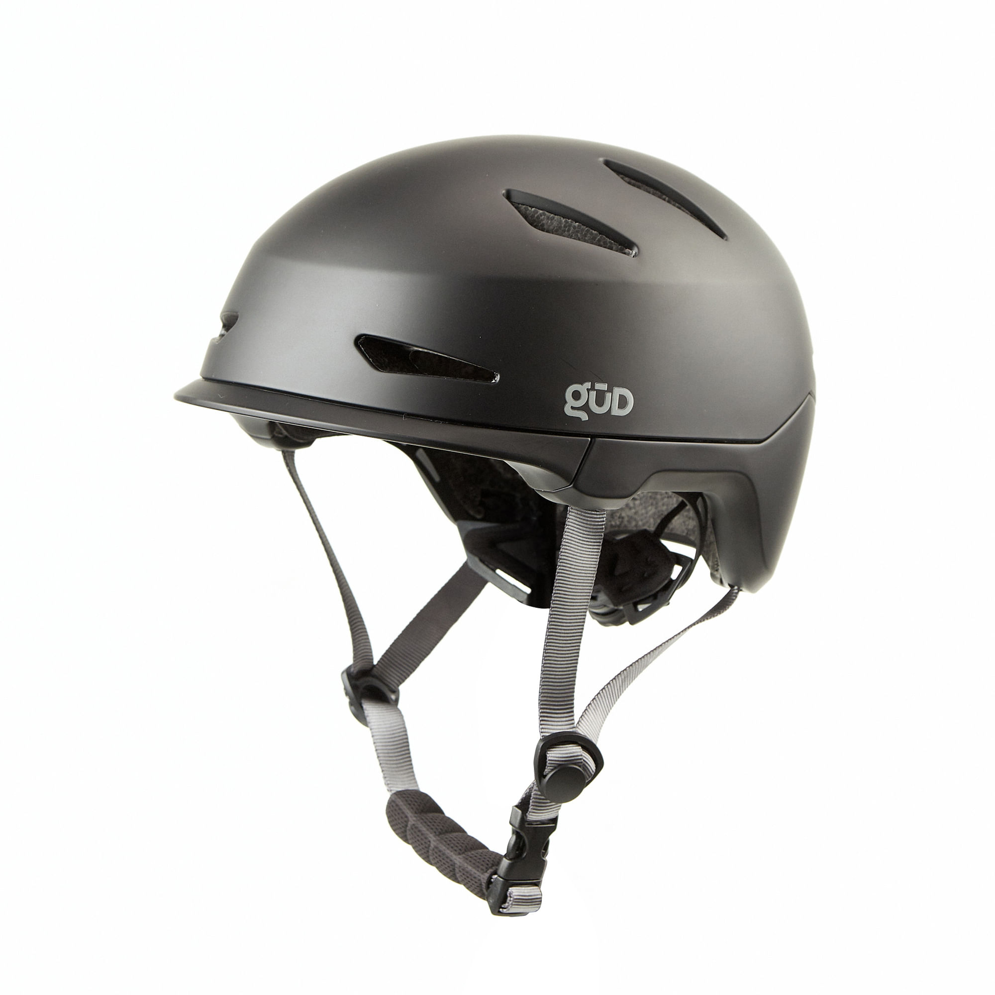 Casco GUD Block Solid Negro / Mate