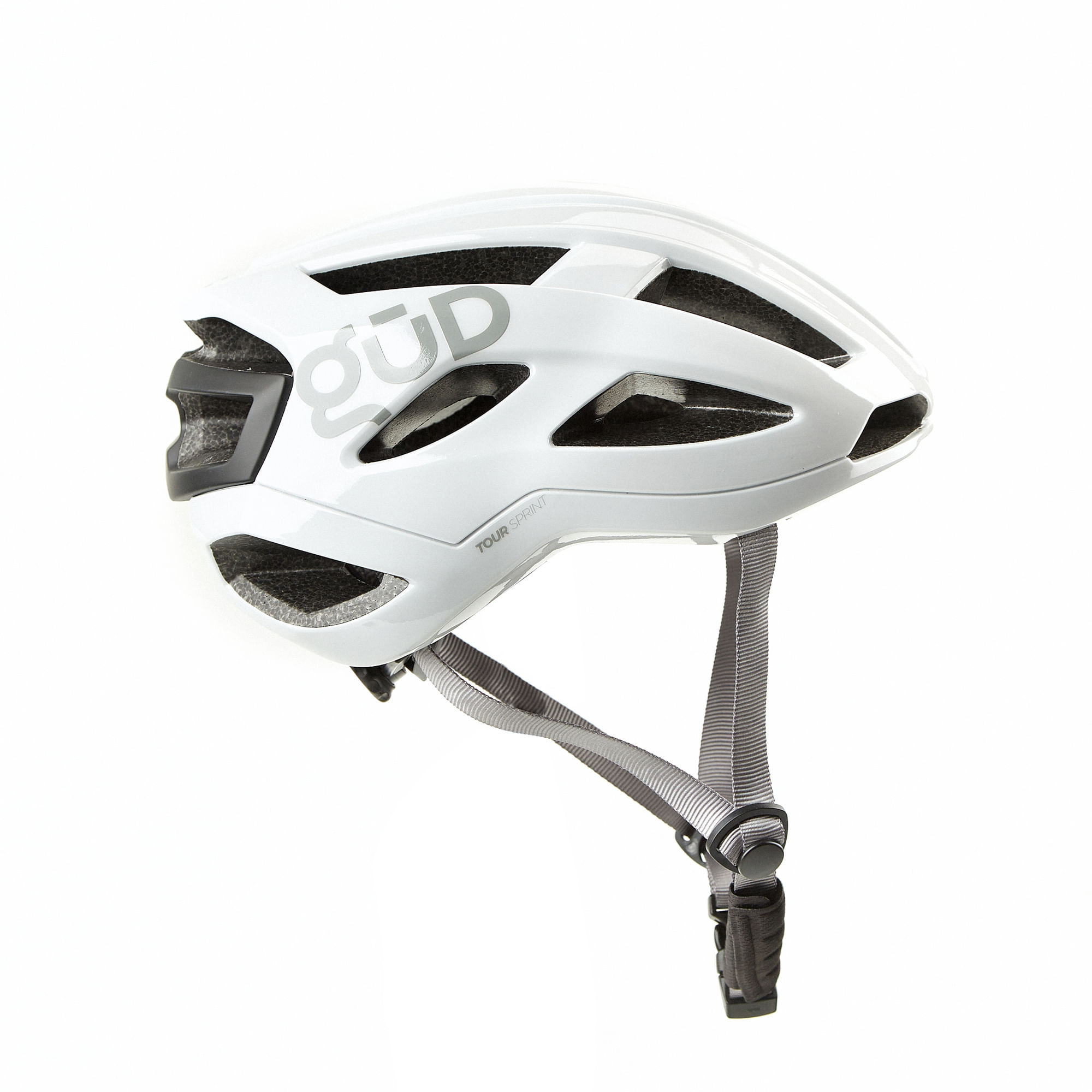 Casco GUD Sprint Solid Tiza / Brillo