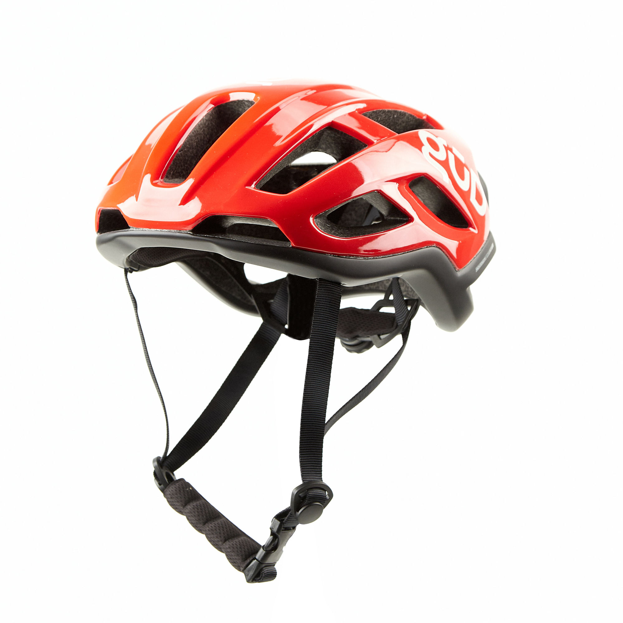 Casco GUD Sprint Solid Rojo / Brillo