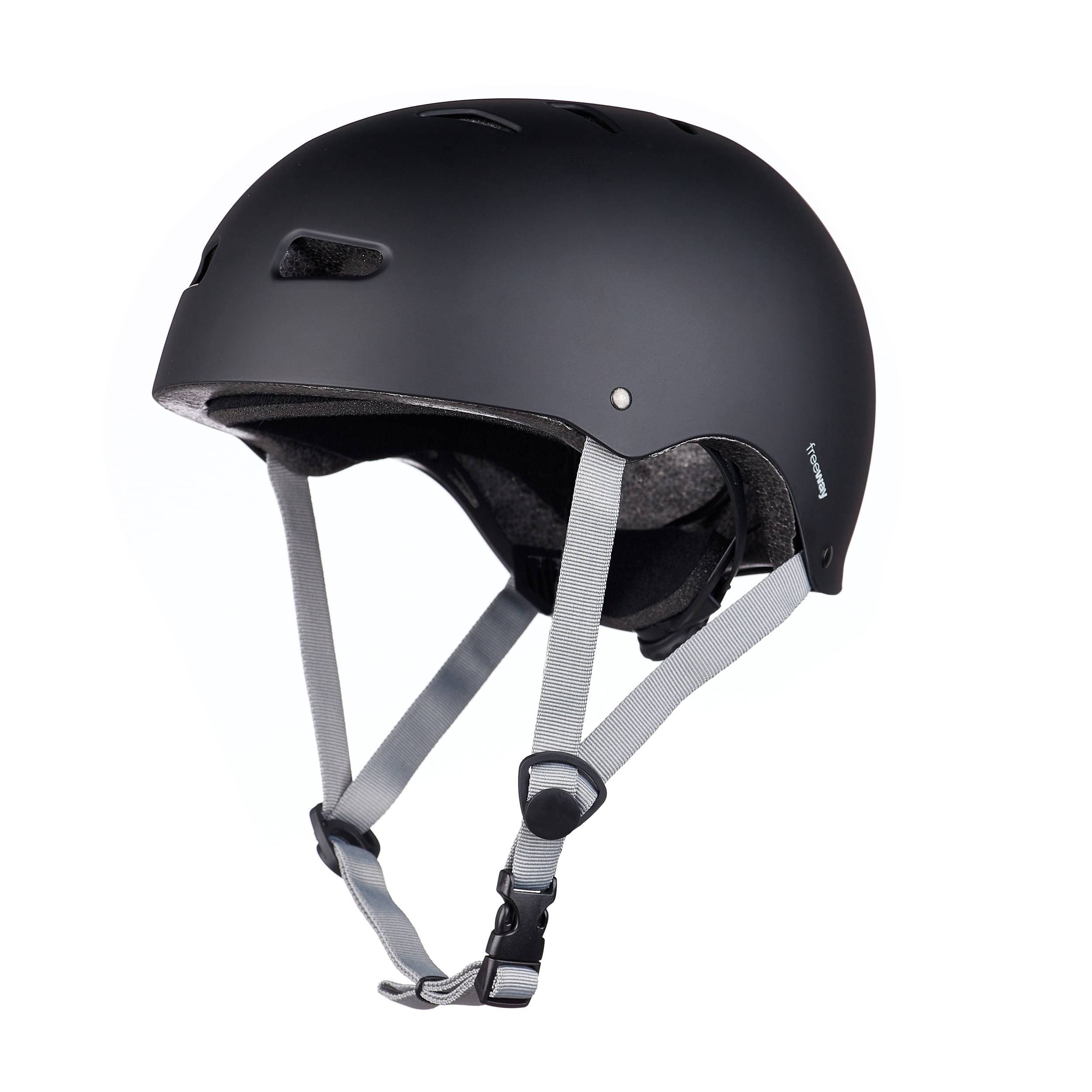 Casco GUD Freeway Solid Negro / Mate
