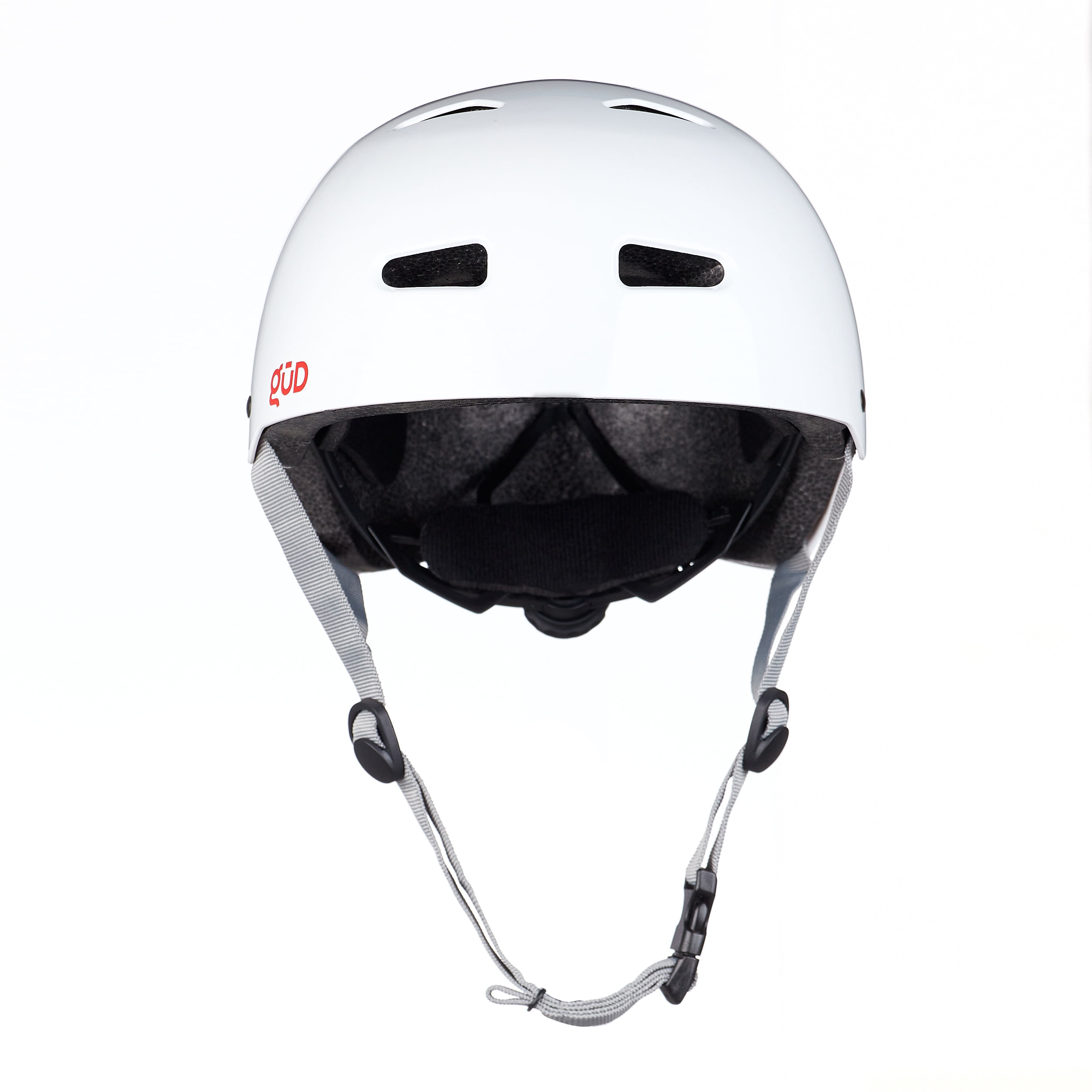 Casco GUD Freeway Solid Tiza / Brillo