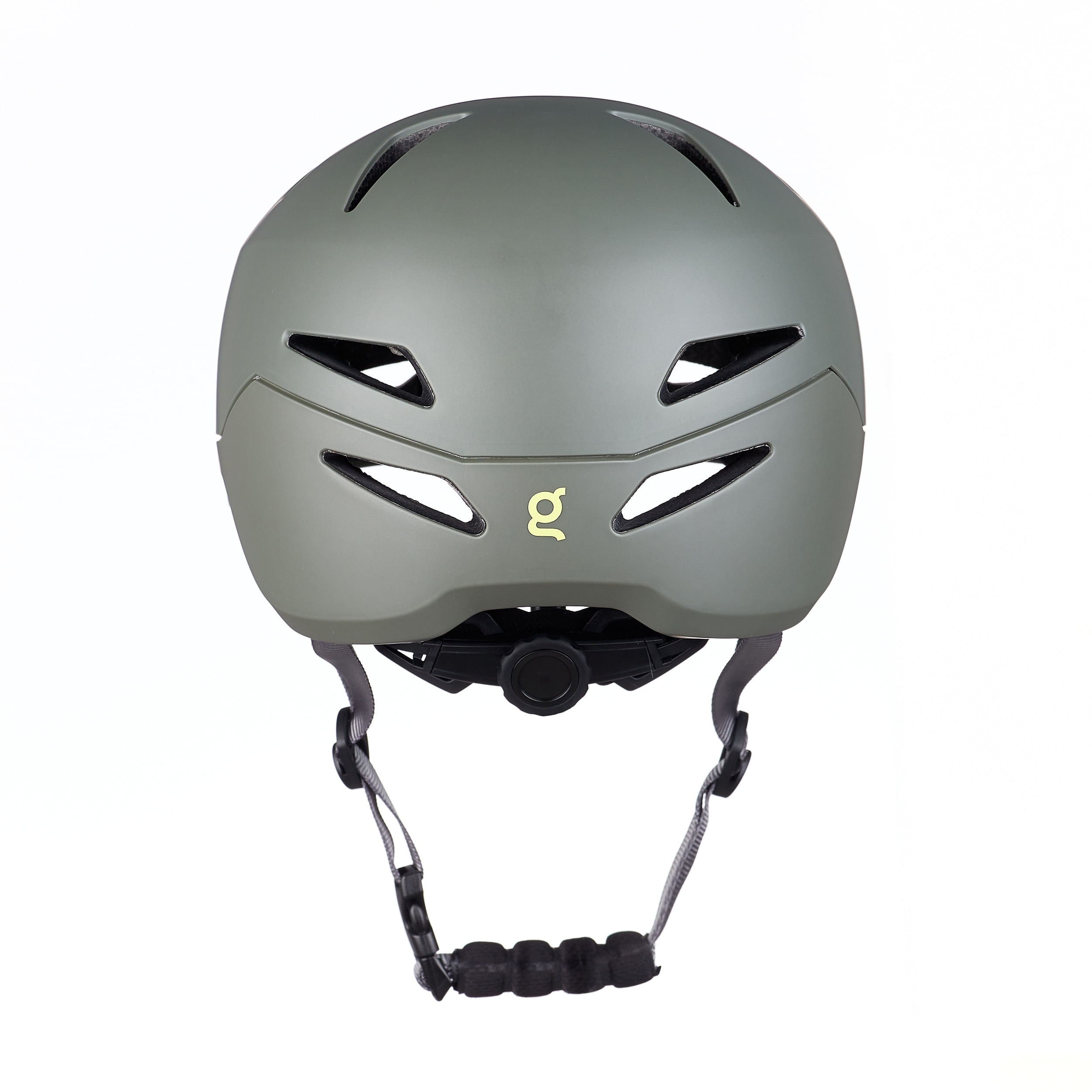 Casco GUD Block Solid Verde / Mate