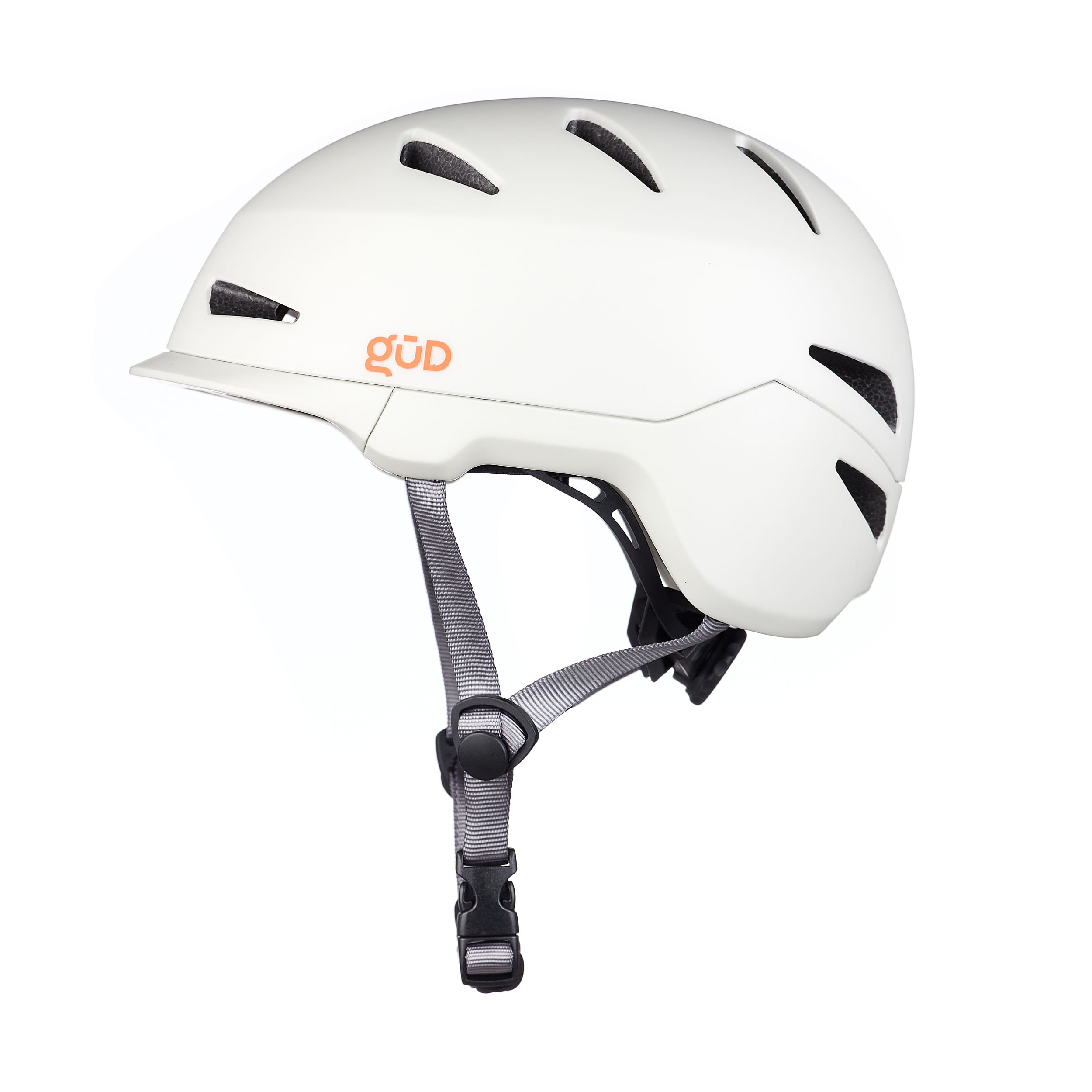 Casco GUD Block Solid Tiza / Mate