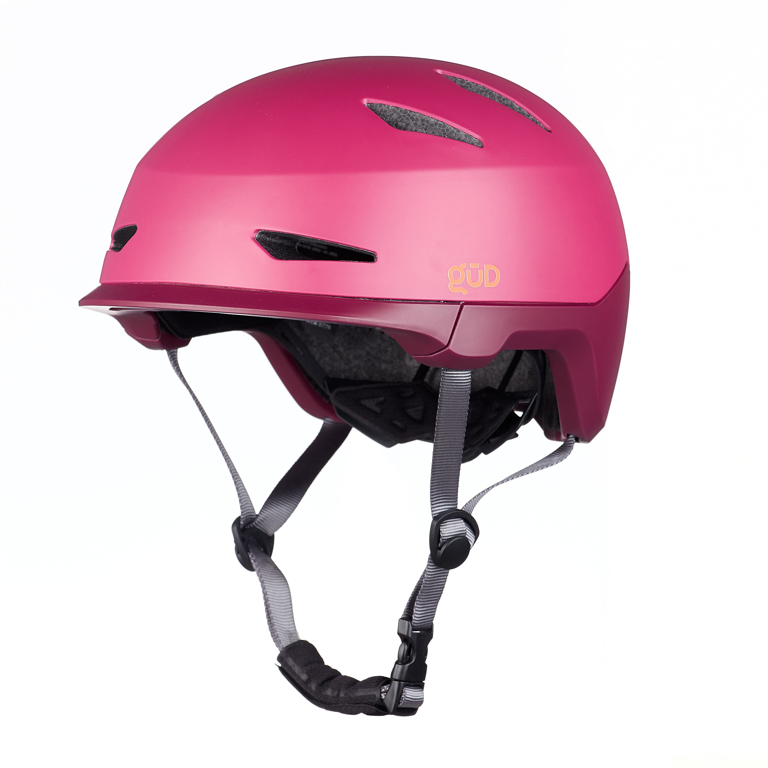 Casco GUD Block Solid Violeta / Mate