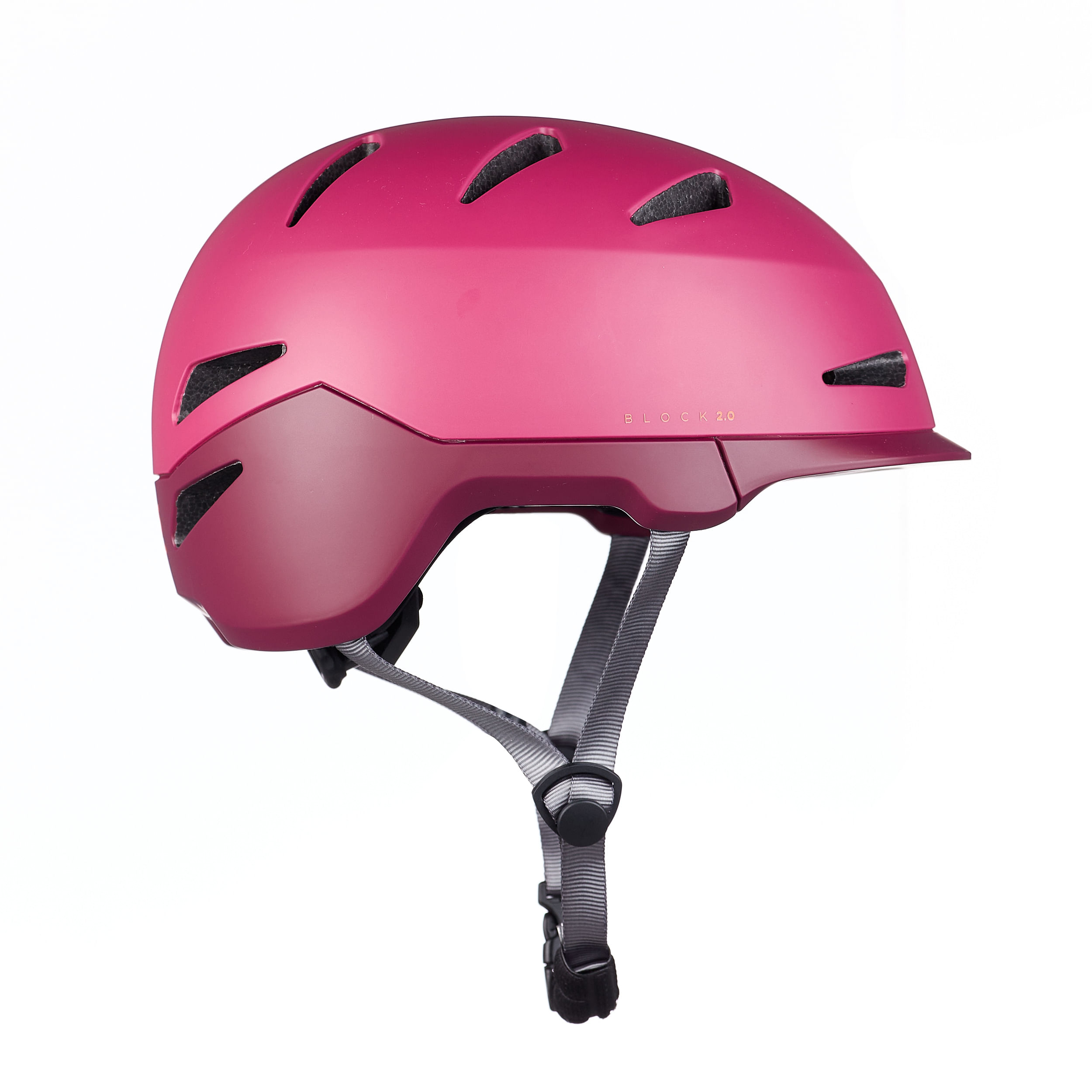 Casco GUD Block Solid Violeta / Mate