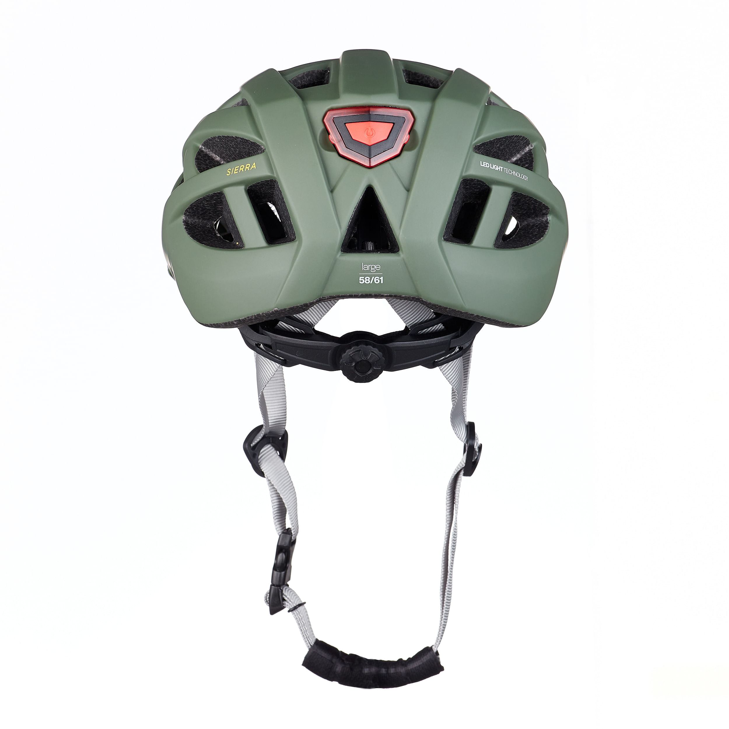 Casco GUD Sierra Solid Verde / Mate