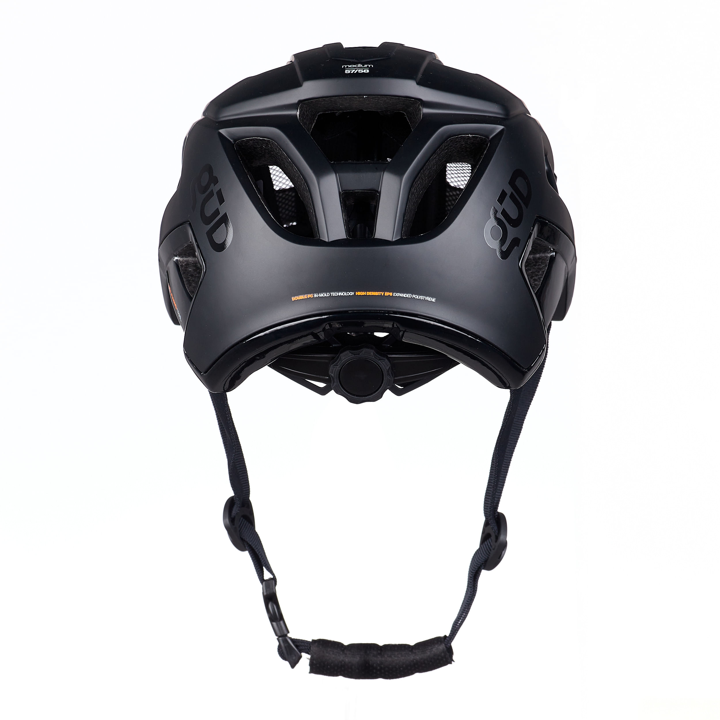 Casco GUD Volcano Solid Negro / Mate