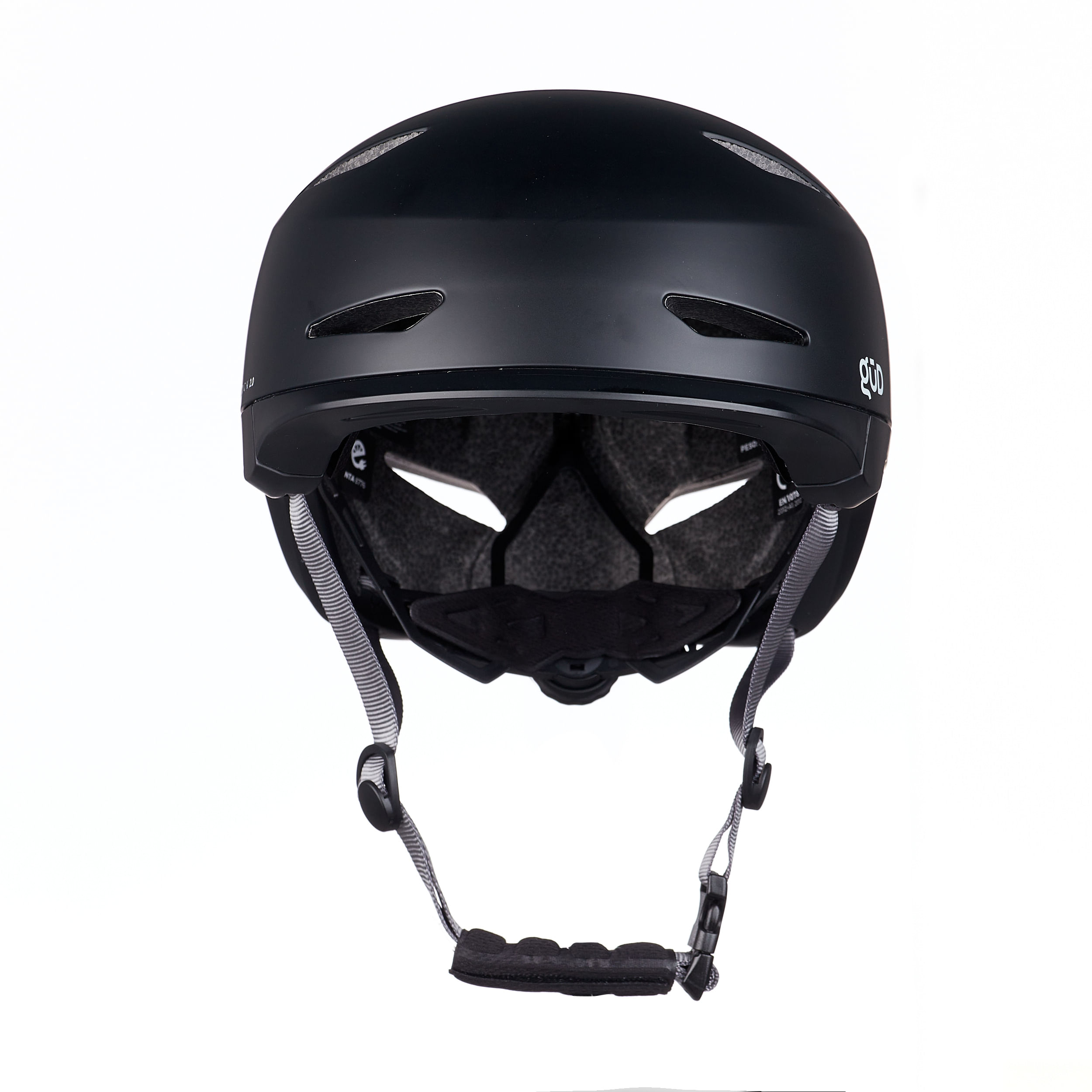 Casco GUD Block Solid Negro / Mate