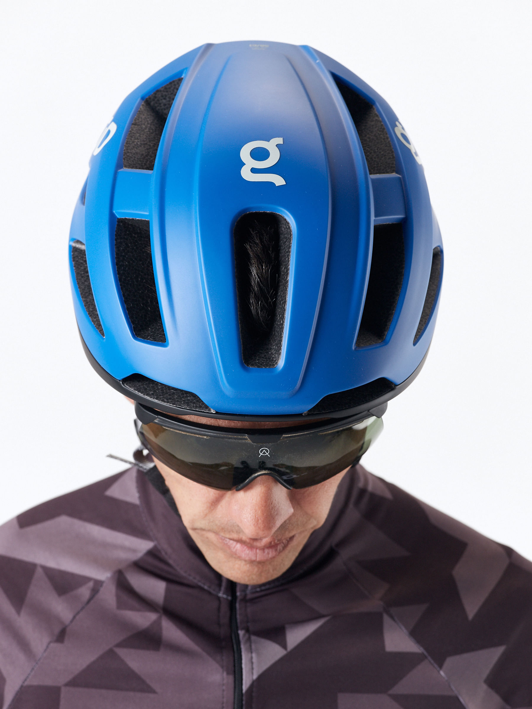 Casco GUD Sprint Solid Azul / Mate