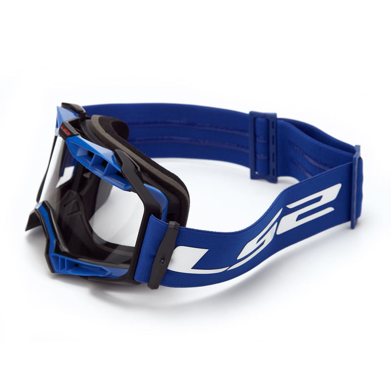 Antiparras LS2 Aura Azul / Blanco
