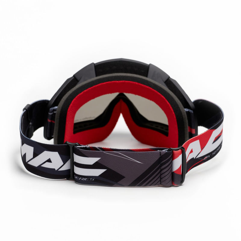 Antiparras MAC Apex Rojo / Negro