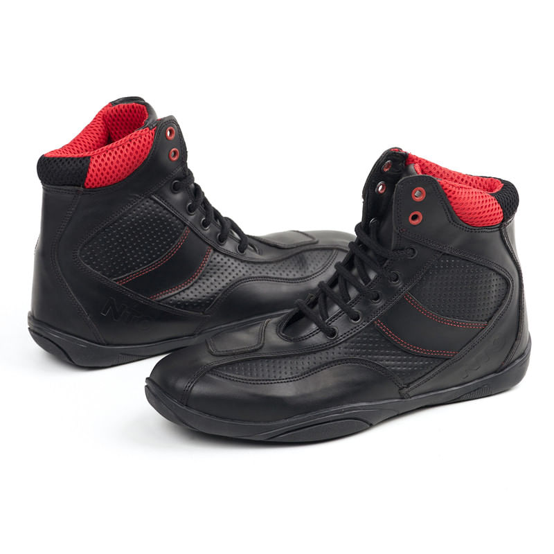 Sneaker NTO Osaka Negro / Rojo