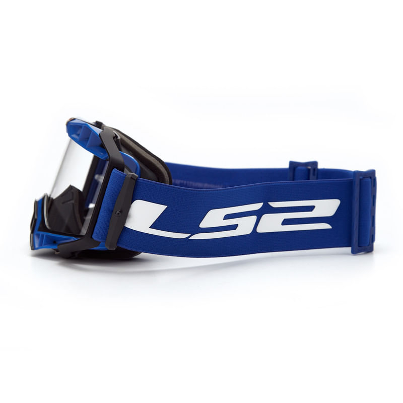 Antiparras LS2 Aura Azul / Blanco