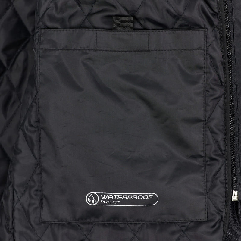 Campera NTO Cordura Fuse Evo Hombre / Negro / Gris
