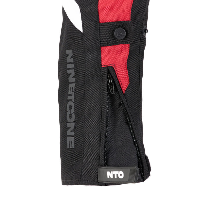 Campera NTO Cordura Fuse Evo Hombre / Negro / Rojo