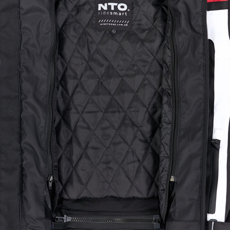 Campera NTO Cordura Fuse Evo Hombre / Negro / Rojo