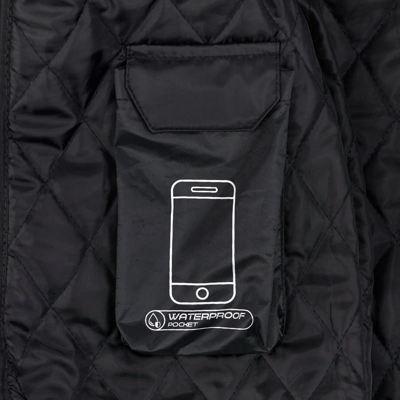 Campera NTO Cordura Fuse Evo Hombre / Negro / Rojo