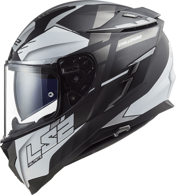 Casco LS2 327 Challenger Allert Titanium / Mate
