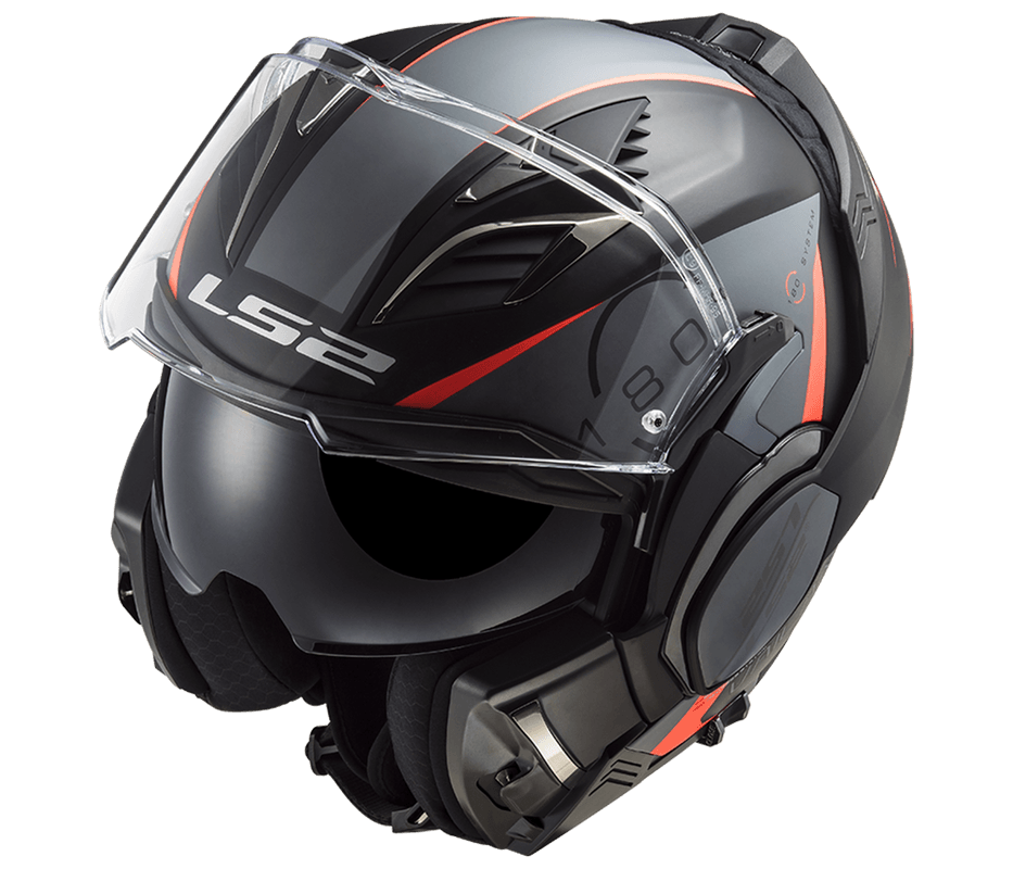 Casco LS2 900 Valiant II Codex Negro / Mate