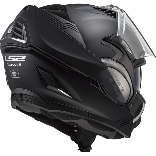 Casco LS2 900 Valiant II Solid Negro / Mate