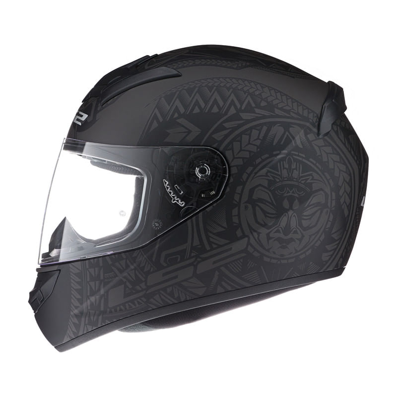 Casco LS2 352 Rookie Takaroa Negro / Mate