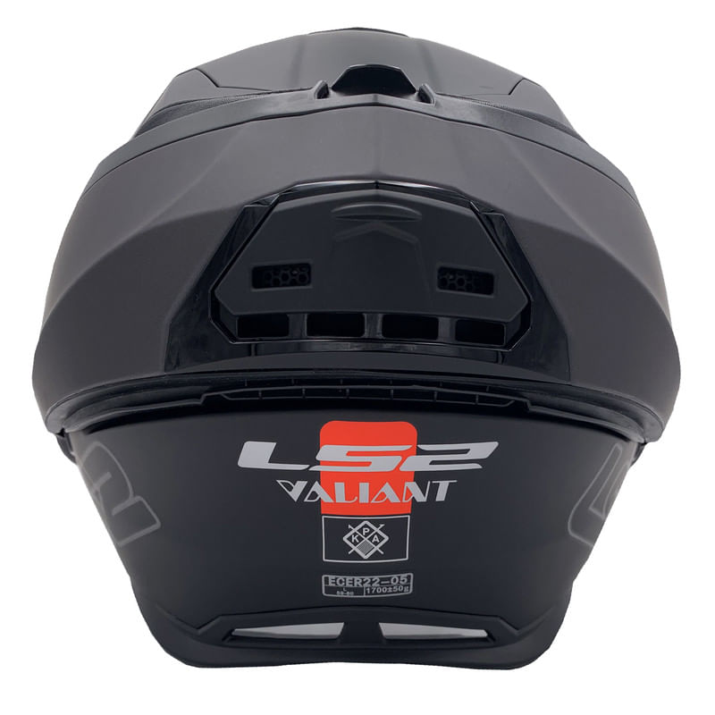 Casco LS2 399 Valiant Prox Negro / Titanium / Mate