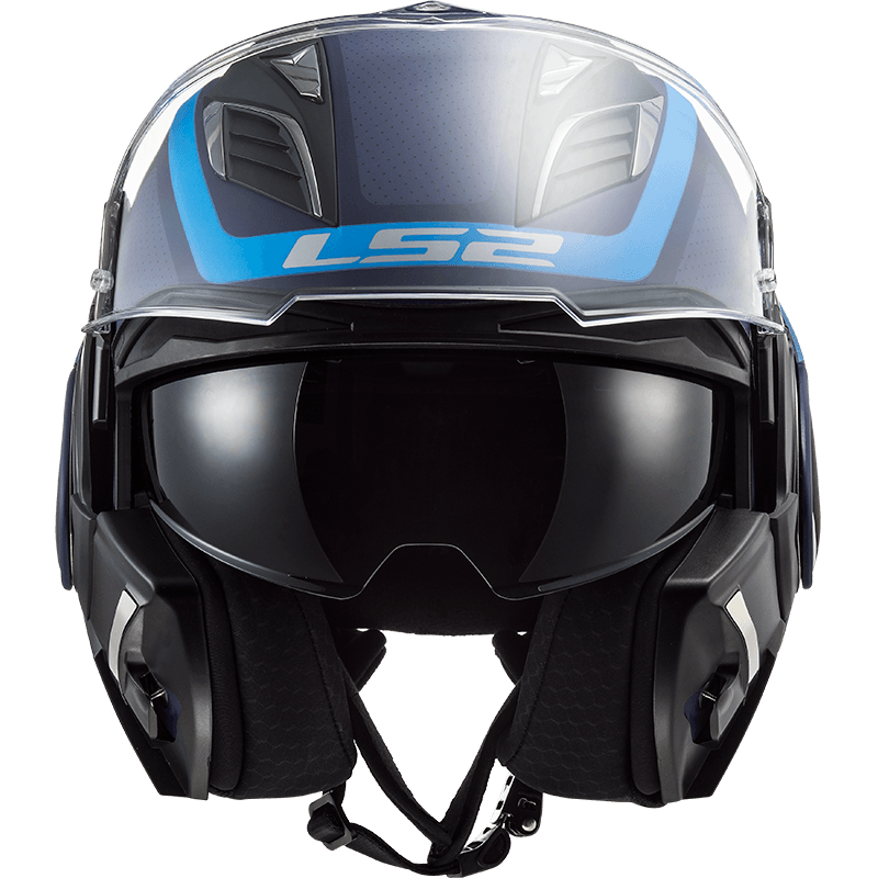 Casco LS2 900 Valiant II Orbit Azul / Mate
