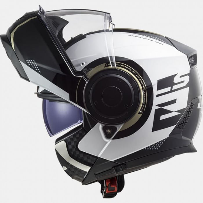 Casco LS2 902 Scope Arch Blanco / Gris / Brillo