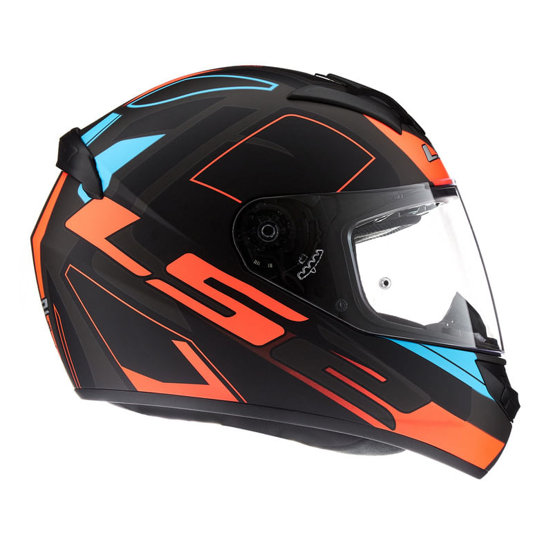 Casco LS2 352 Rookie Cypress Naranja / Negro / Mate