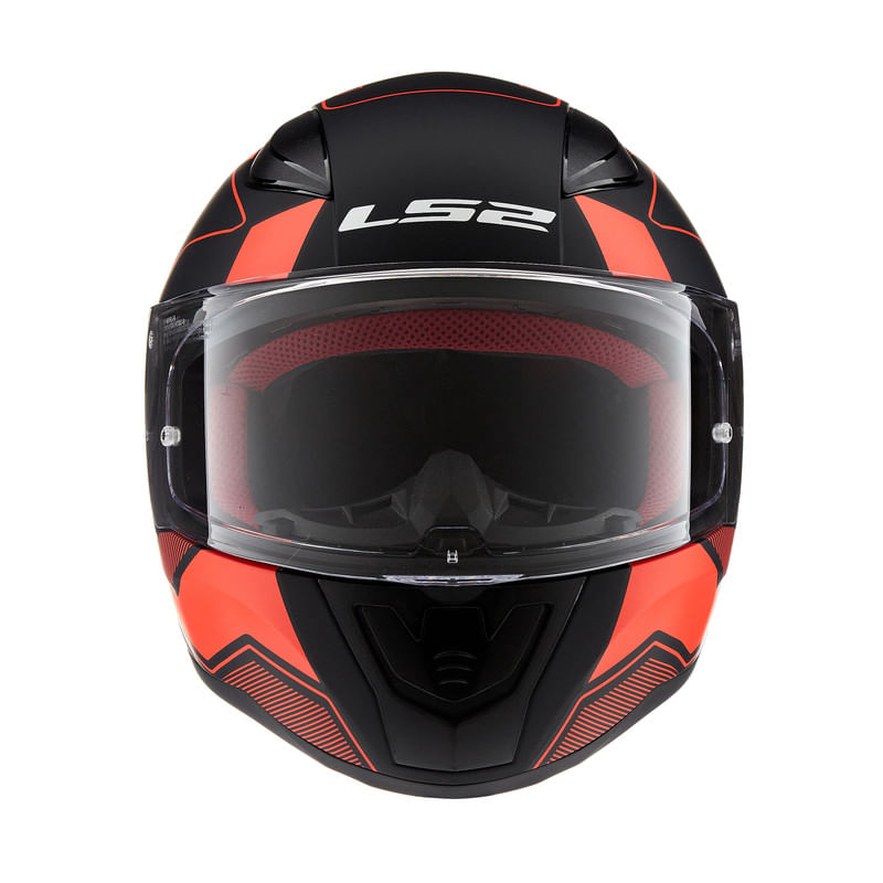Casco LS2 353 Rapid Carrera Negro / Rojo / Mate