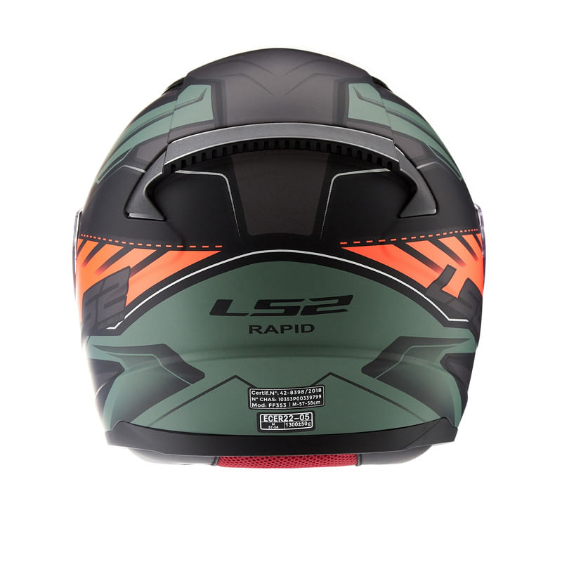 Casco LS2 353 Rapid Gale Gris / Negro / Mate