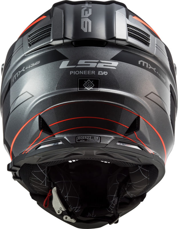 Casco LS2 436 Pioneer Knight Naranja / Mate