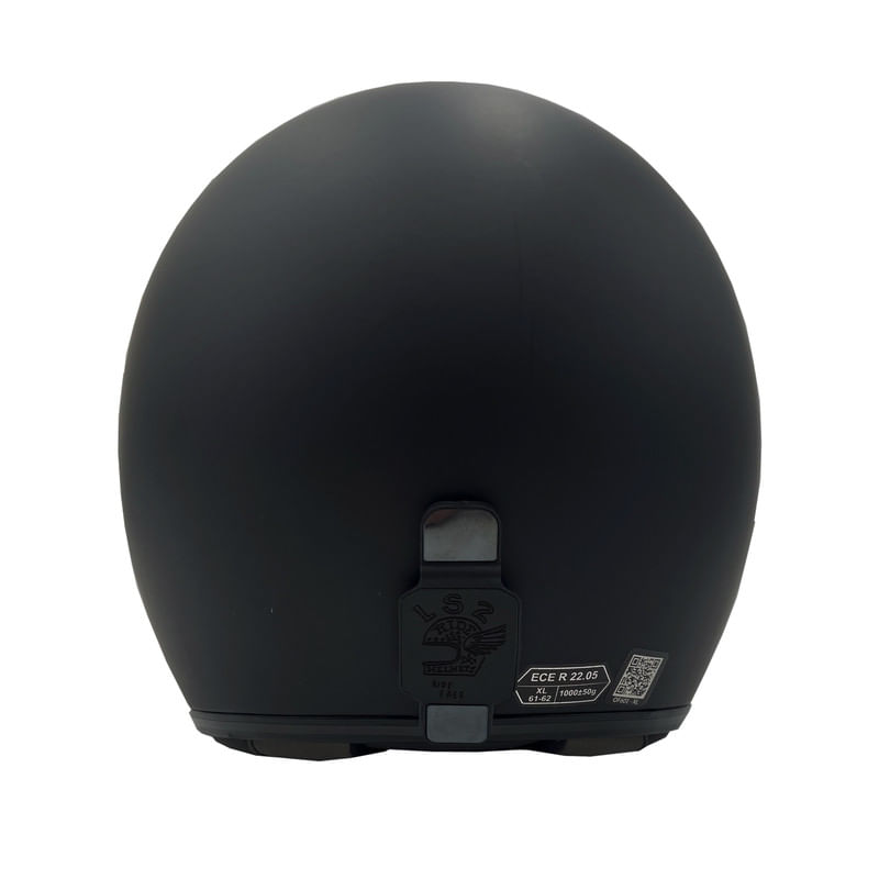 Casco LS2 601 Bob Solid Negro / Mate