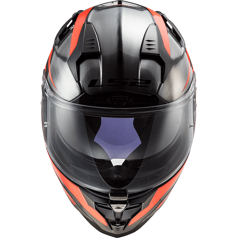 Casco LS2 327 Challenger Cannon Jeans Naranja / Mate