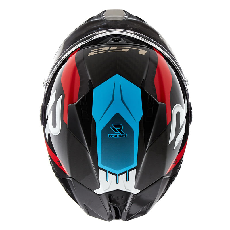 Casco LS2 805 Thunder Supra Negro / Rojo / Mate