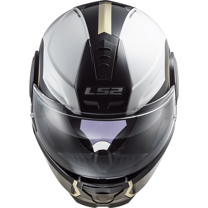 Casco LS2 902 Scope Arch Blanco / Gris / Brillo