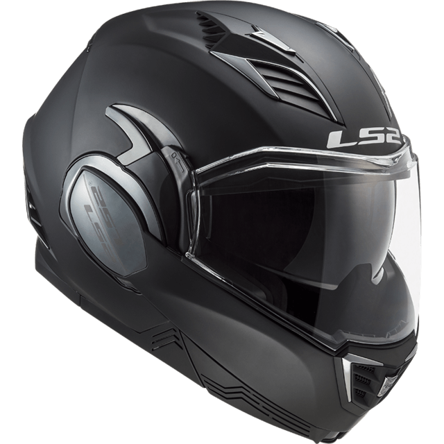 Casco LS2 900 Valiant II Solid Negro / Mate
