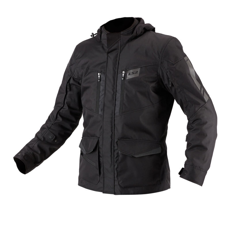 Campera LS2 Metropolis Evo Hombre Negro