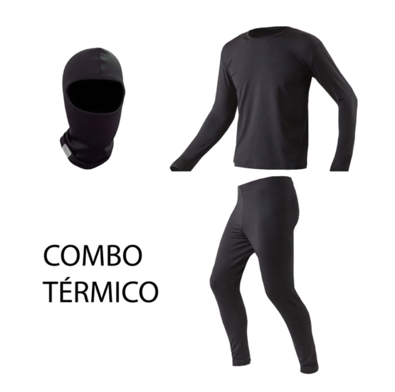 Combo Térmico MAC Magma Negro