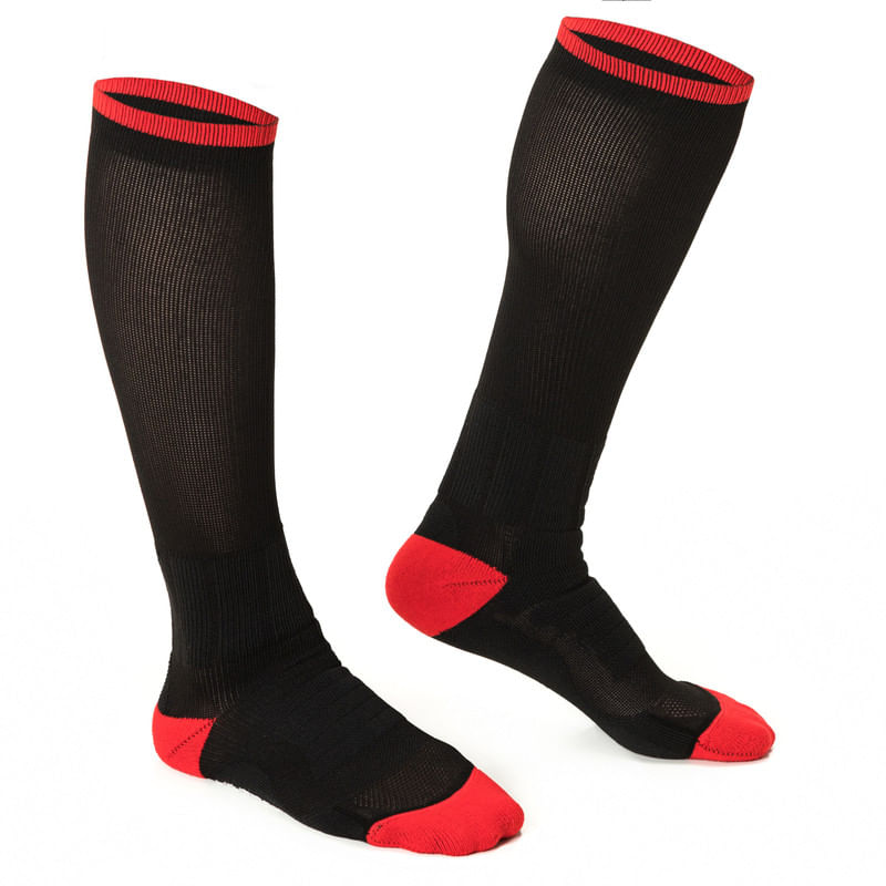 Medias NTO Rival Unisex Negro / Rojo