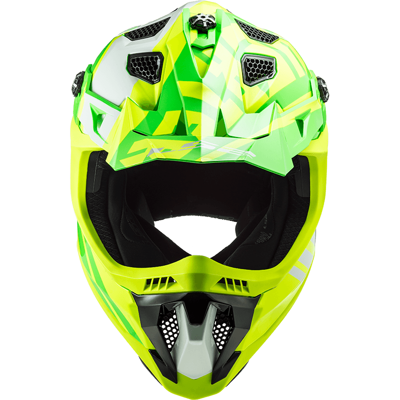 Casco LS2 700 Subverter Gammax Amarillo / Verde / Brillo