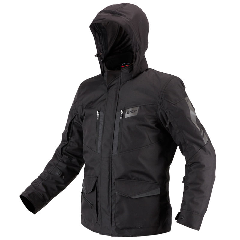 Campera LS2 Metropolis Evo Hombre Negro