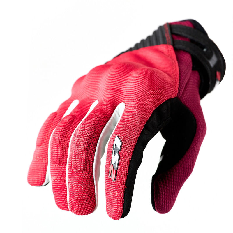 Guante LS2 Dart II Mujer Rojo / Gris