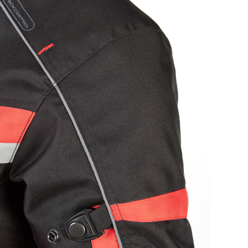 Campera NTO Cordura Volt Negro / Rojo