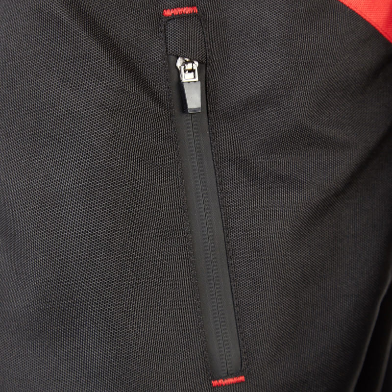 Campera NTO Cordura Volt Negro / Rojo