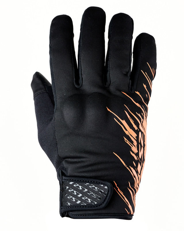 Guante LS2 Jet Hombre Negro / Naranja