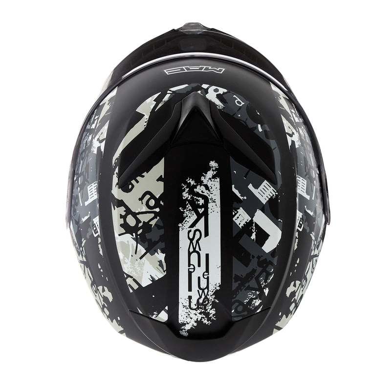 Casco MAC 908 Rock Eddie Gris / Negro / Mate