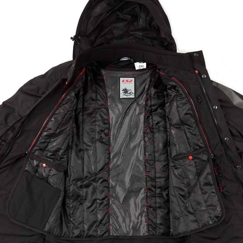 Campera LS2 Metropolis Evo Hombre Negro